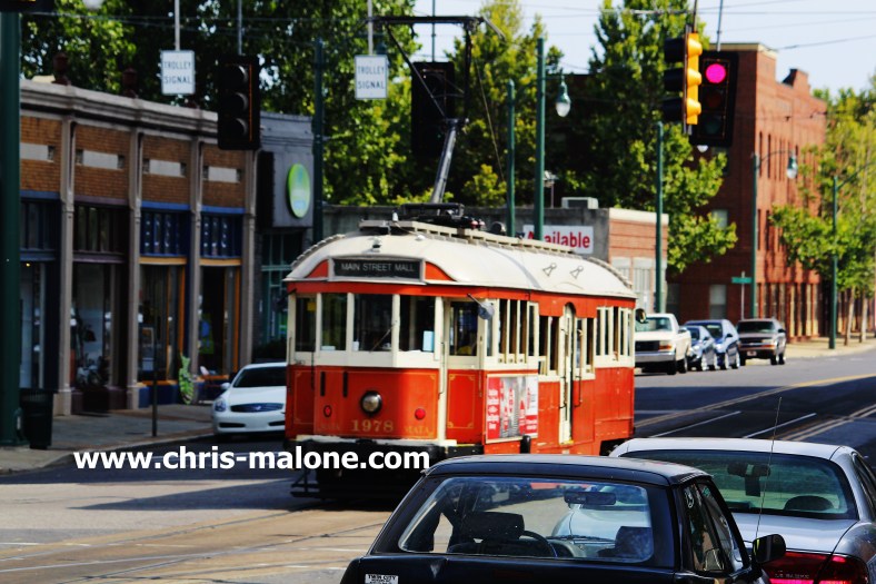 Main Street Trolley/ Memphis, TN.