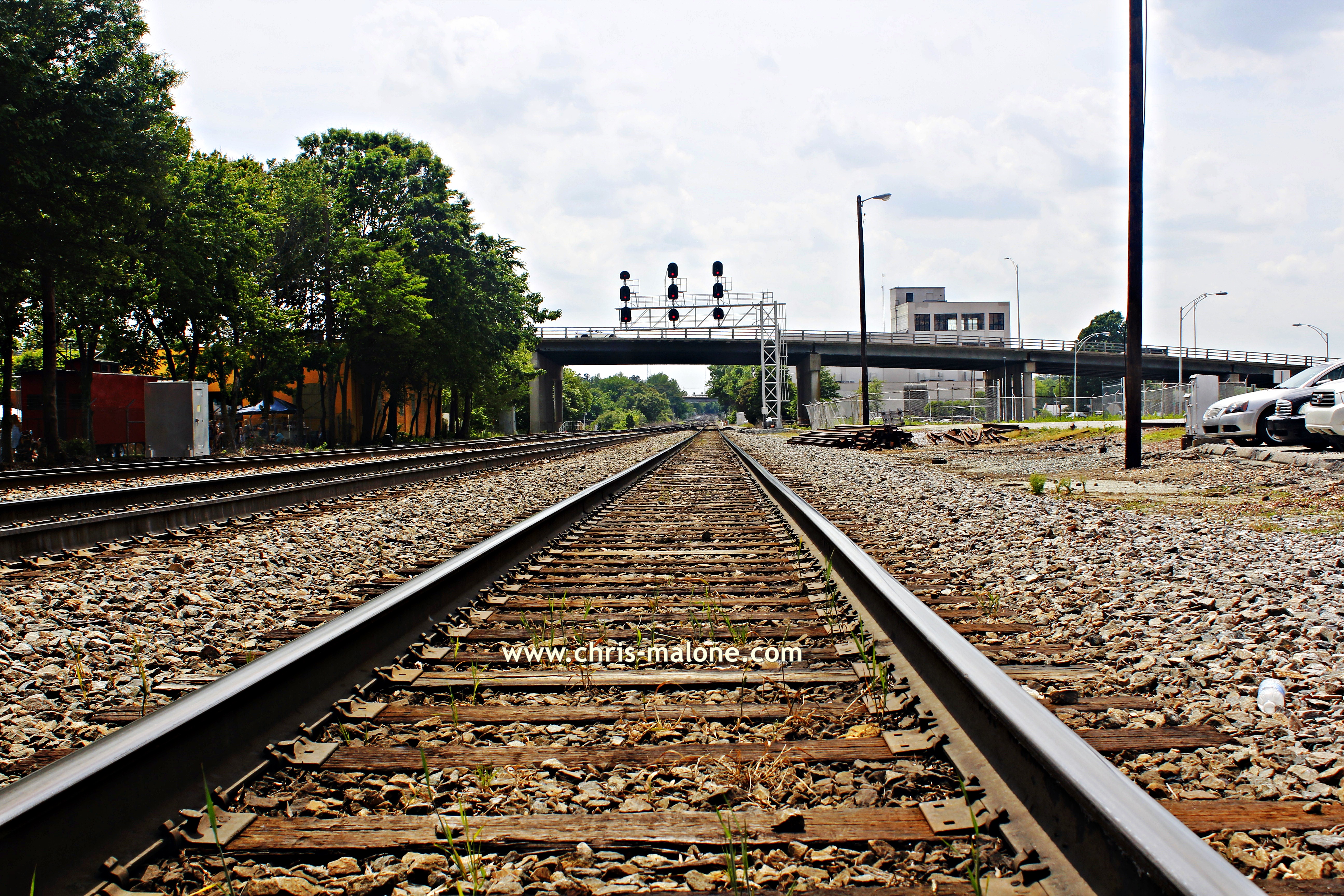 Riding the tracks- Greensboro, NC
