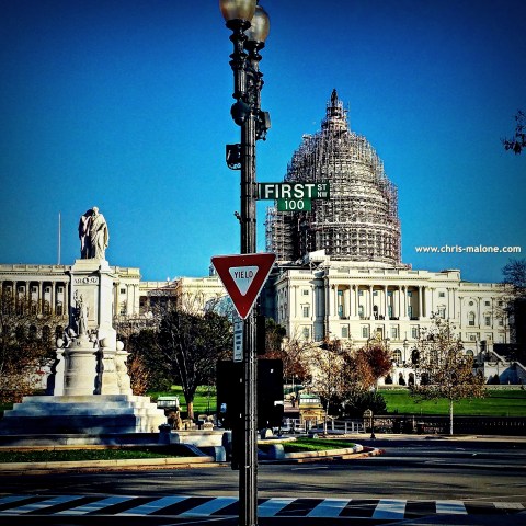 DC US Capitol tag