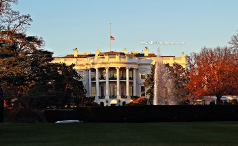 DC White house back side tag