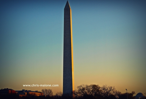 Washington Monument tag